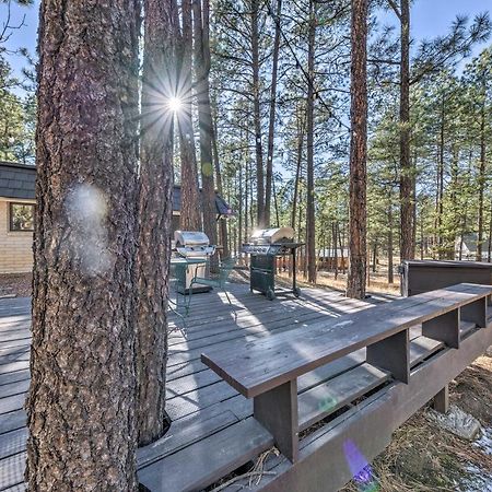 Ruidoso Getaway With Deck - 16 Mi To Ski Apache Ngoại thất bức ảnh