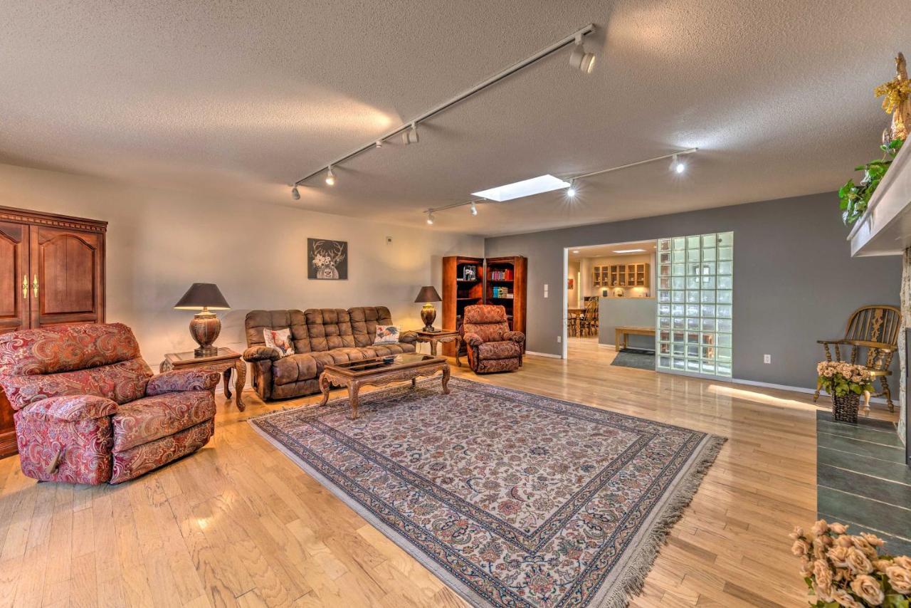 Ruidoso Getaway With Deck - 16 Mi To Ski Apache Ngoại thất bức ảnh