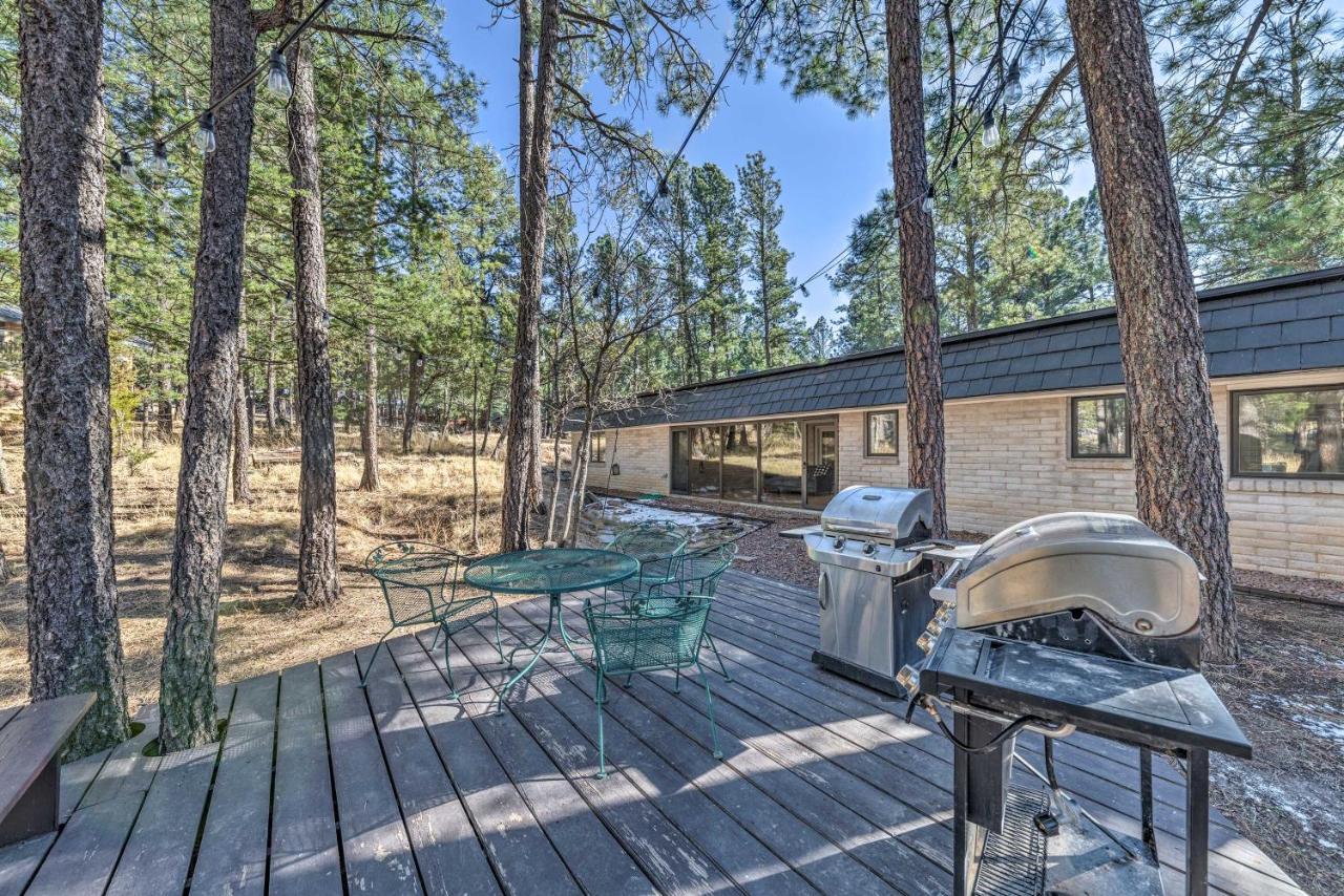 Ruidoso Getaway With Deck - 16 Mi To Ski Apache Ngoại thất bức ảnh