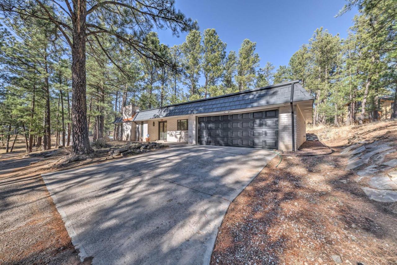 Ruidoso Getaway With Deck - 16 Mi To Ski Apache Ngoại thất bức ảnh