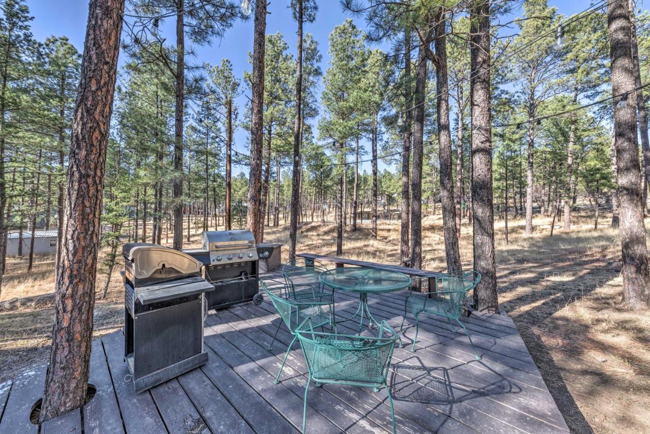 Ruidoso Getaway With Deck - 16 Mi To Ski Apache Ngoại thất bức ảnh